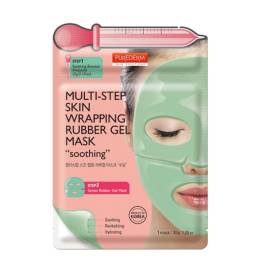 Гидрогелевая маска для лица успокаивающая Purederm, 30г+3г